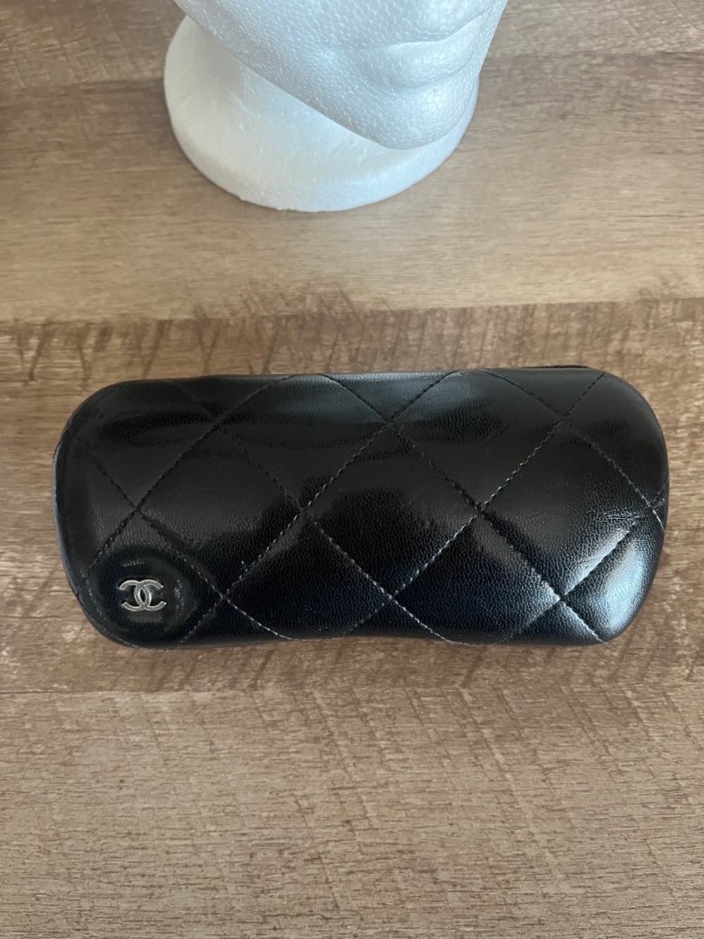 Vintage Chanel rimless sunglasses 4093-B 124/7B 56 16 130 blue silver case - Picture 11 of 13